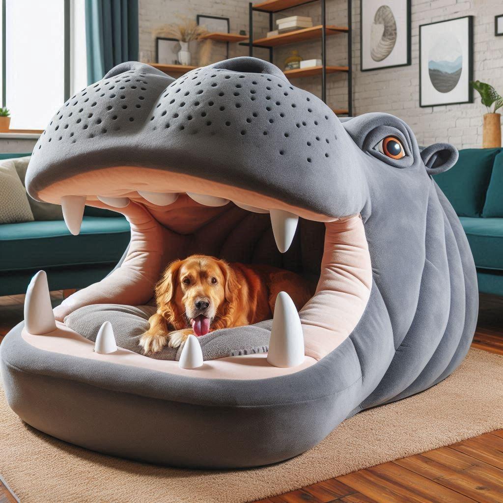 Giant Animal Shaped Dog Beds Fun Designs for Furry Friends