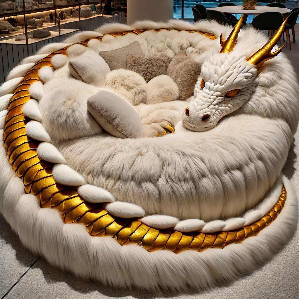 Giant Dragon Loungers: Embrace Mythical Comfort in Style