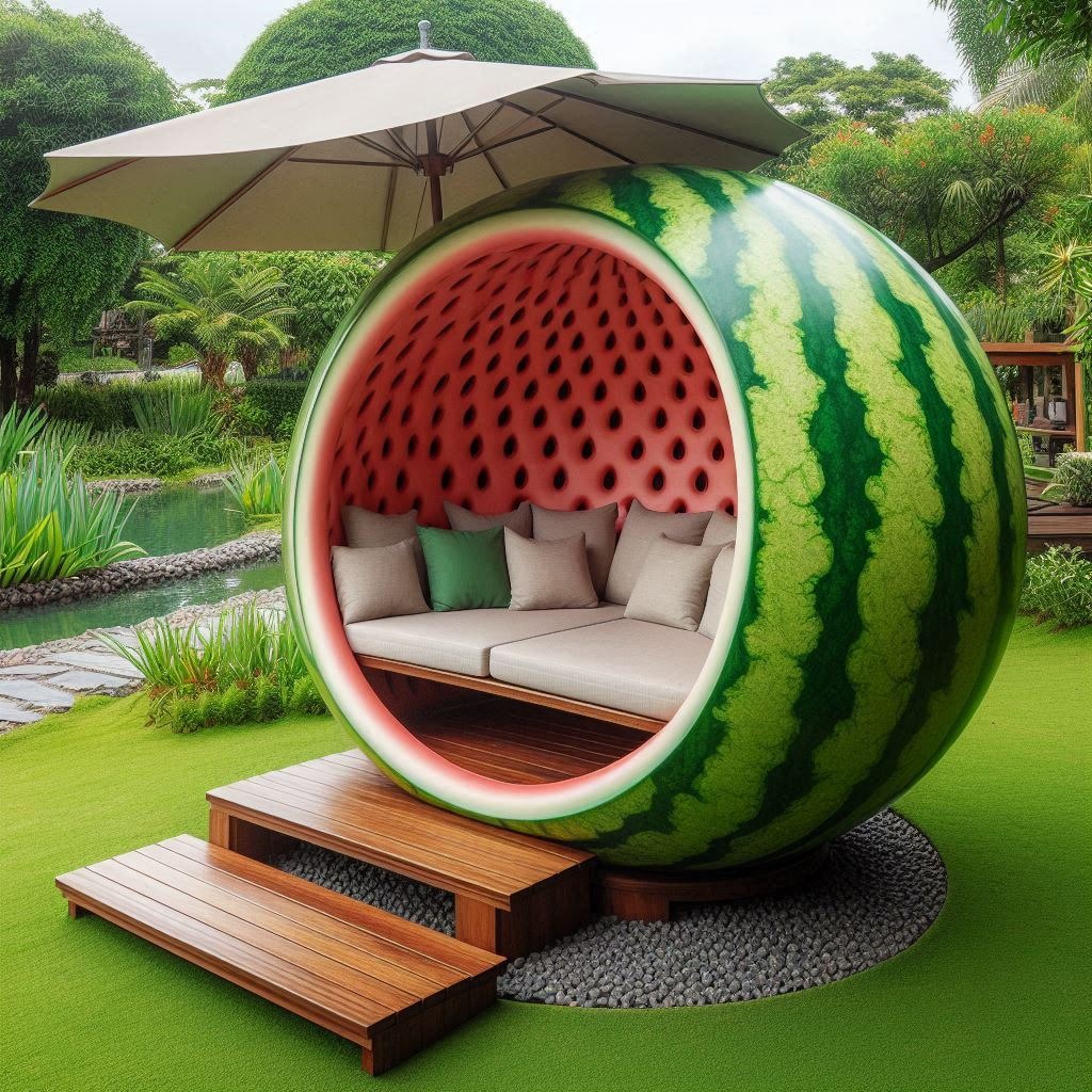 Giant Fruit Garden Chairs: Bring a Splash of Color and Comfort to Your Outdoor Space