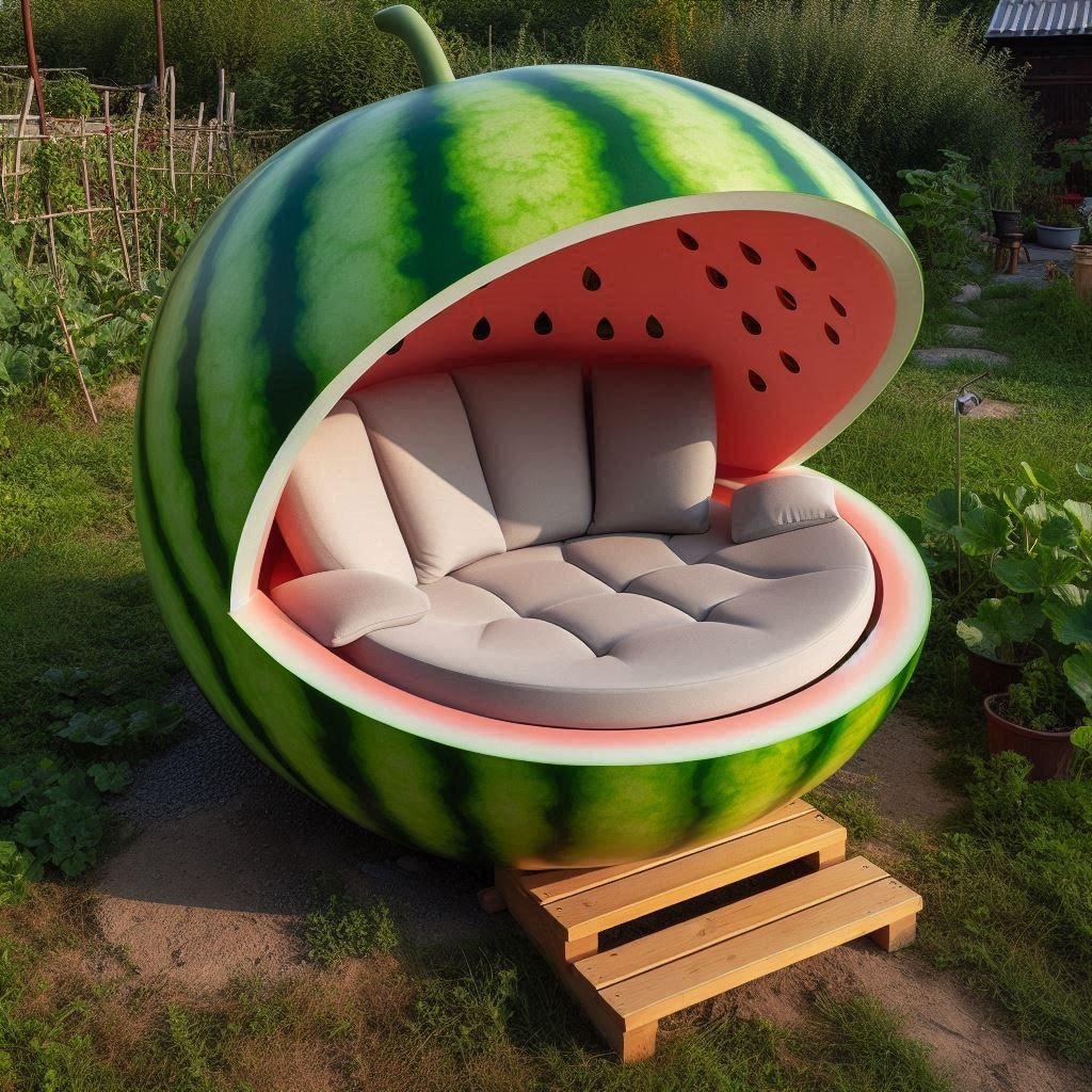 Giant Fruit Garden Chairs: Bring a Splash of Color and Comfort to Your Outdoor Space