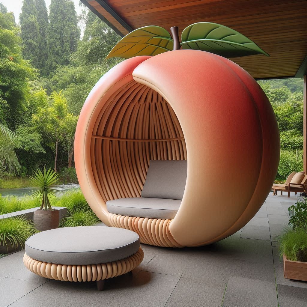 Giant Fruit Garden Chairs: Bring a Splash of Color and Comfort to Your Outdoor Space