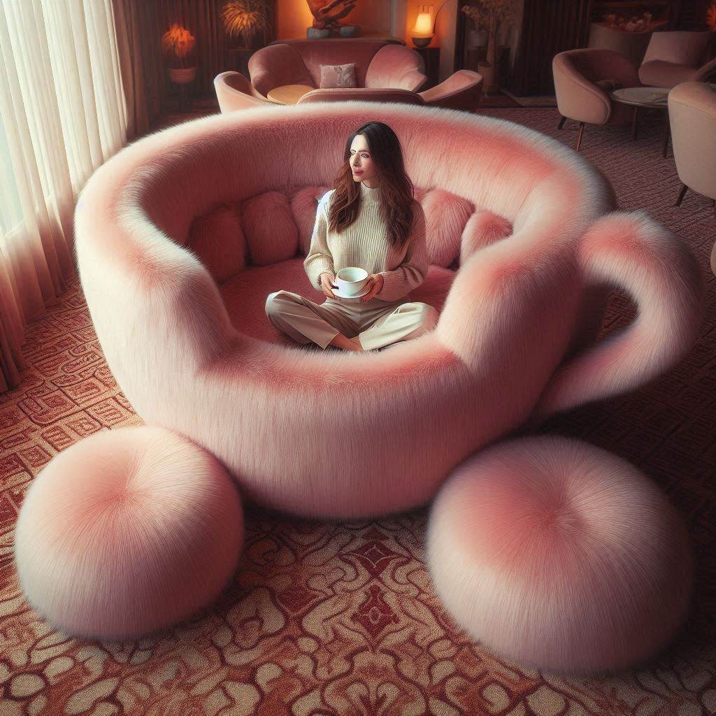 Giant Teacup Lounger: The Ultimate Blend of Comfort and Whimsy