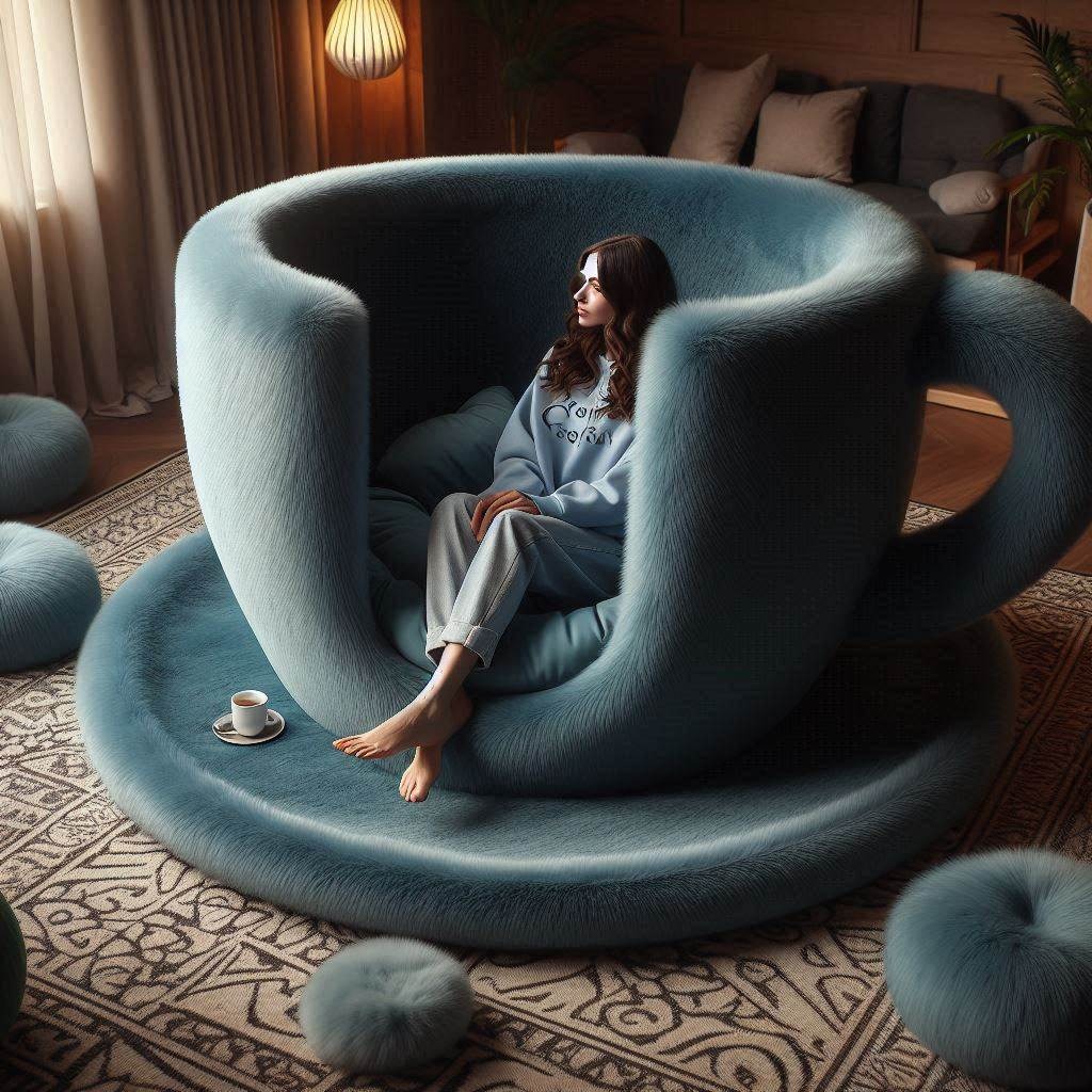 Giant Teacup Lounger: The Ultimate Blend of Comfort and Whimsy