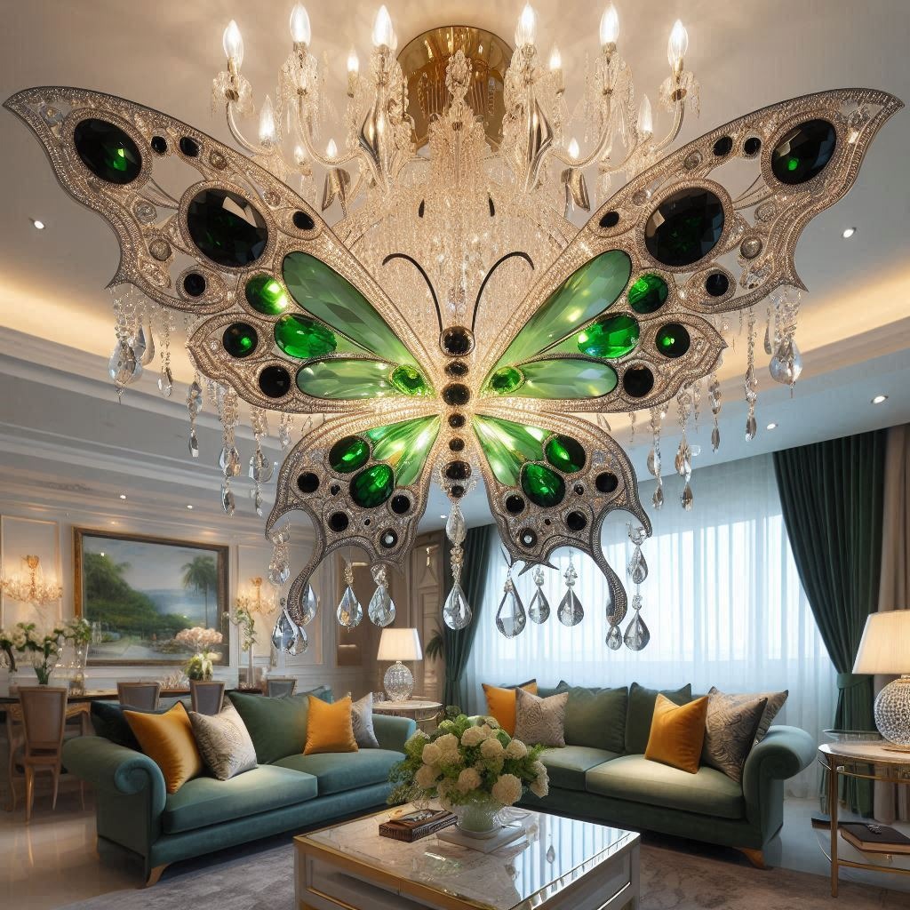 Ideal Spaces for the Green Butterfly Chandelier