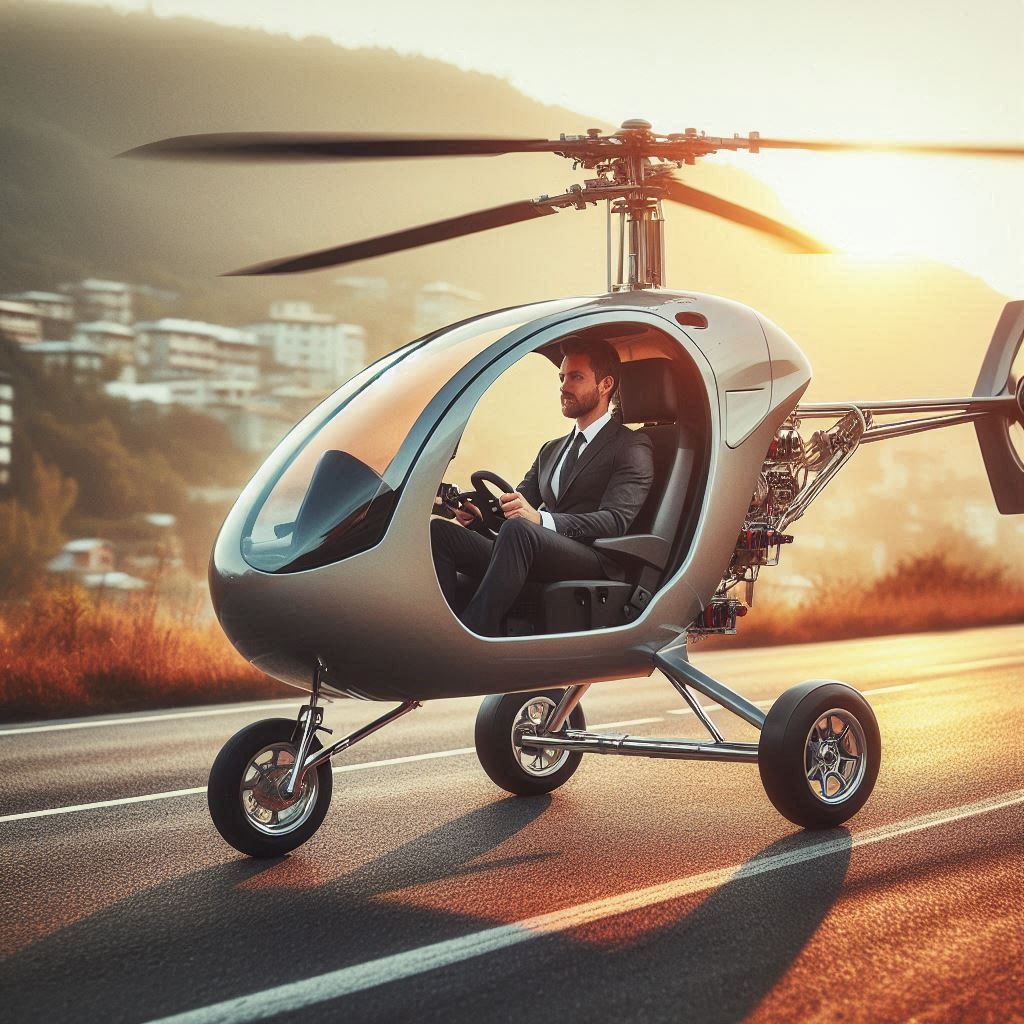 Elevate Your Ride: The Innovative Helicopter-Shaped Scooter for Thrilling Adventures