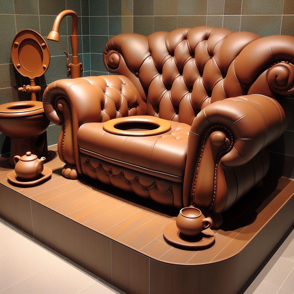 Advantages of Leather Armchair Toilets