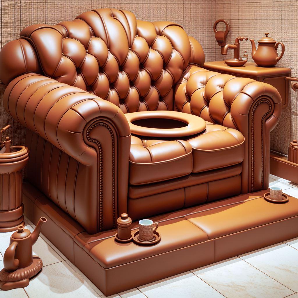 How to Use Leather Armchair Toilets Effectively