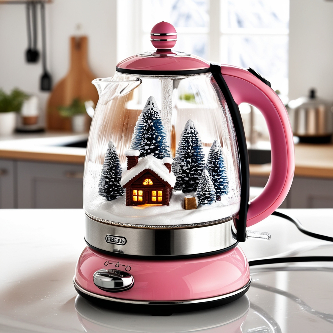 Snow Globe Kettle: A Magical Blend of Warmth and Winter Wonderland