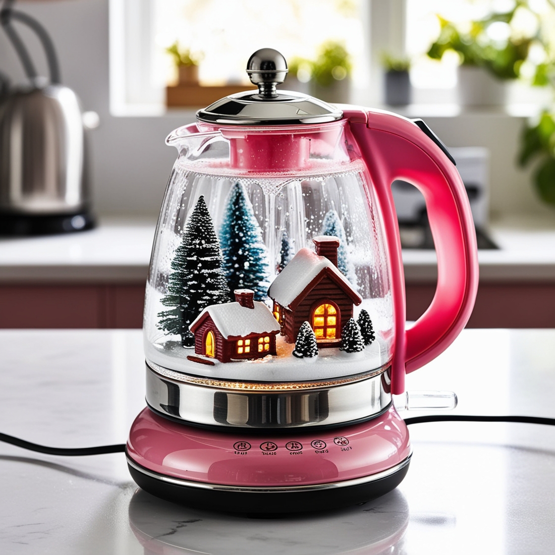 Snow Globe Kettle: A Magical Blend of Warmth and Winter Wonderland