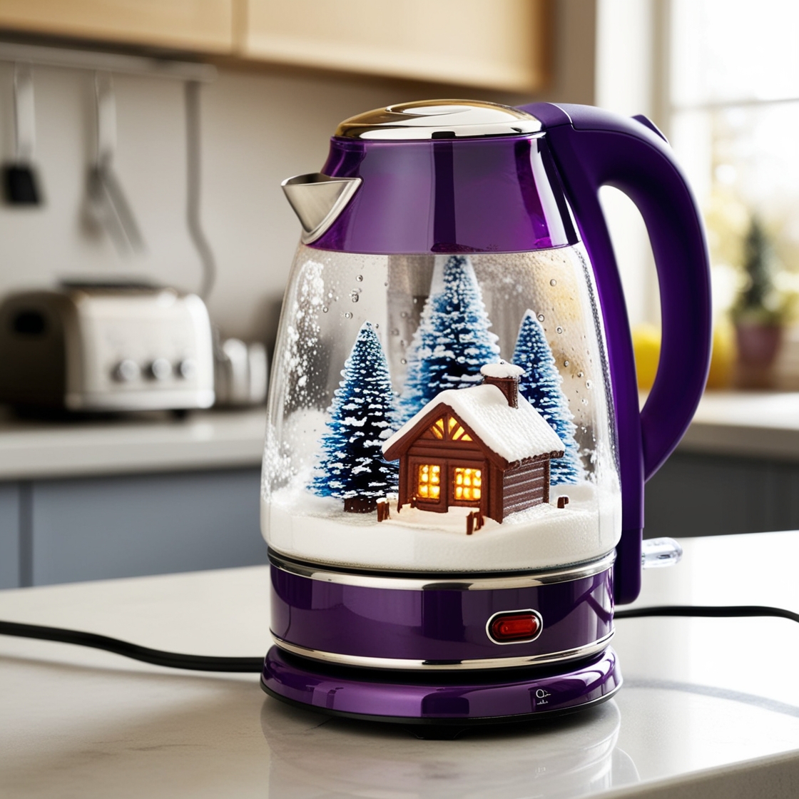 Snow Globe Kettle: A Magical Blend of Warmth and Winter Wonderland