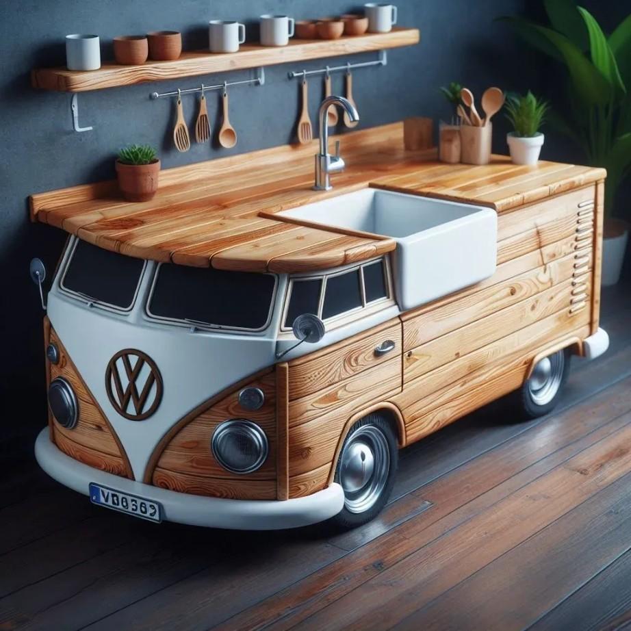 How to Effectively Utilize Volkswagen Bus Kitchen Sinks