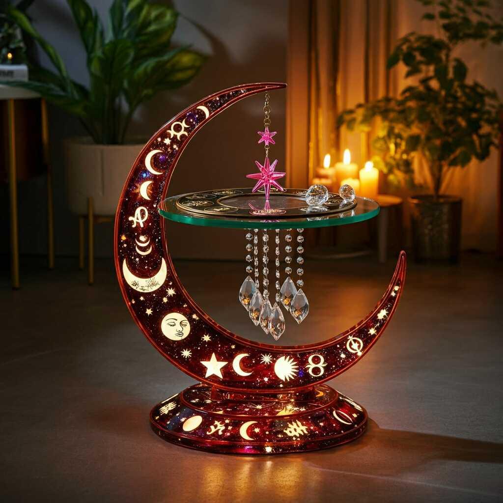 Witch Moon Table: Enchant Your Space with Lunar Magic