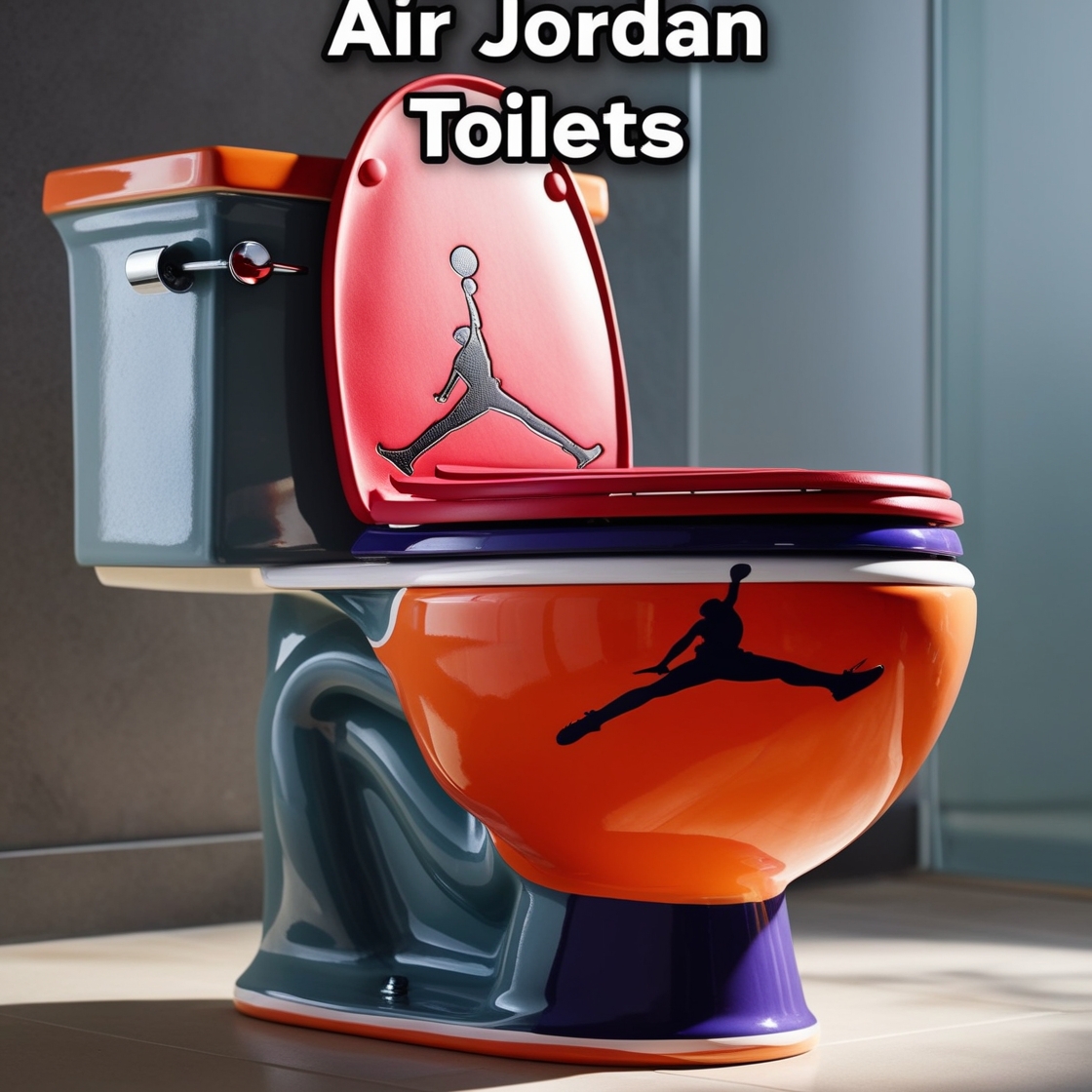 Title: Step Up Your Style: Experience the Ultimate Air Jordan Toilet