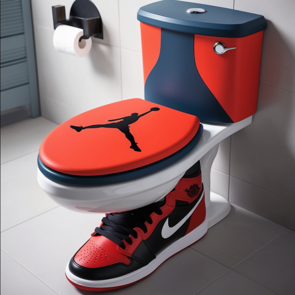 Title: Step Up Your Style: Experience the Ultimate Air Jordan Toilet