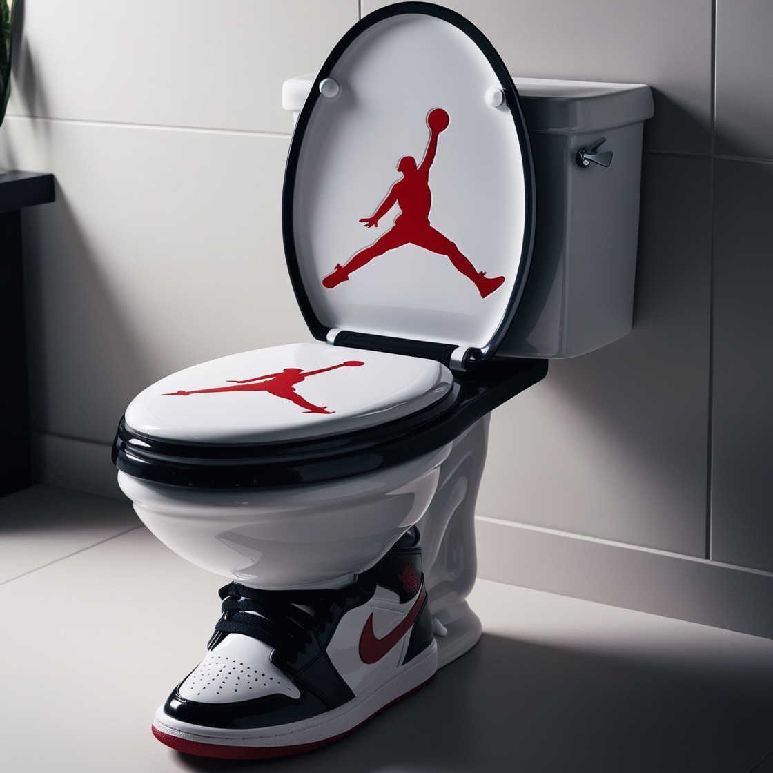 Title: Step Up Your Style: Experience the Ultimate Air Jordan Toilet