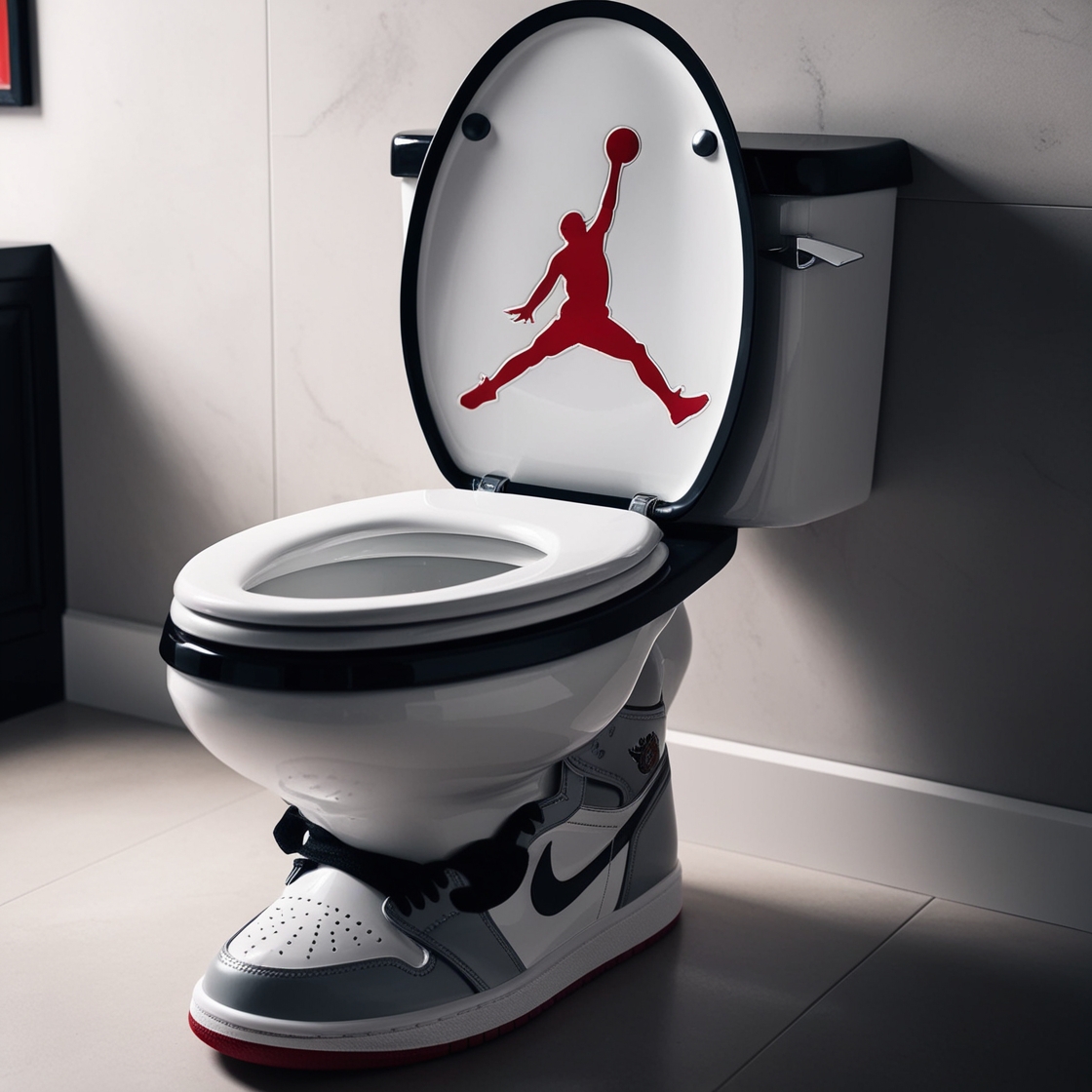 Title: Step Up Your Style: Experience the Ultimate Air Jordan Toilet