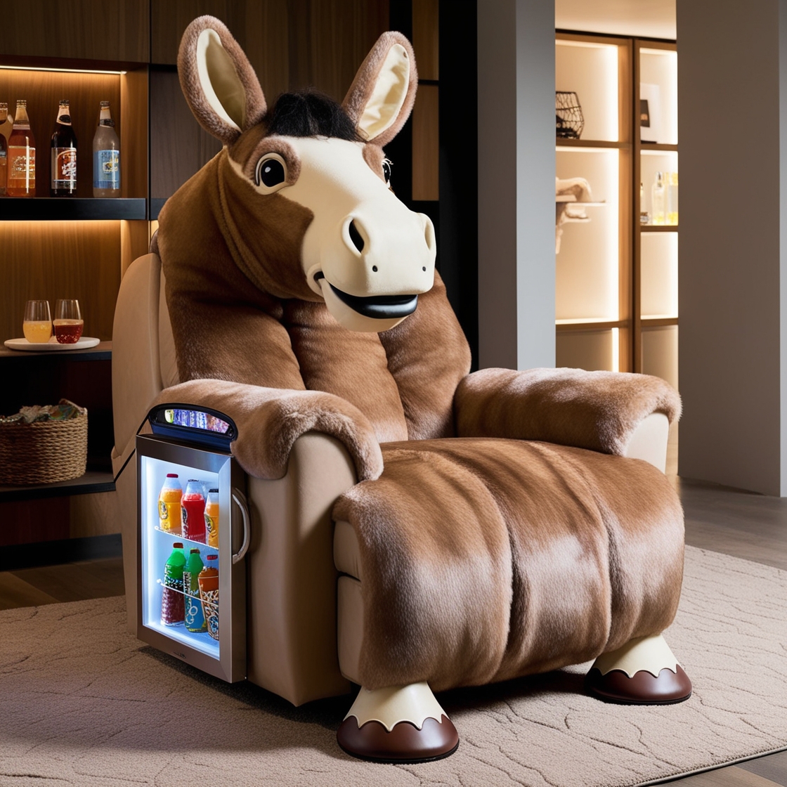 Chill in Comfort: Animal Recliners with Mini Fridges for Ultimate Relaxation