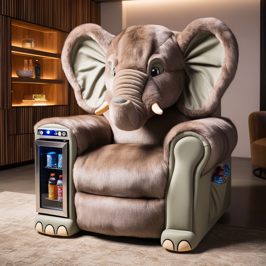 Chill in Comfort: Animal Recliners with Mini Fridges for Ultimate Relaxation