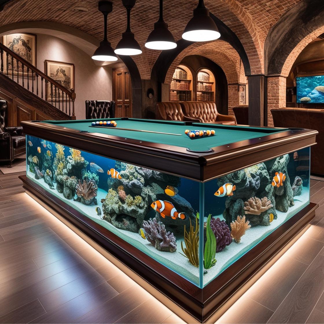 Who Aquariums Pool Tables Appeal To