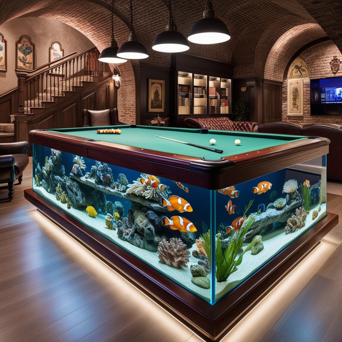 How to Care for Aquarium Pool Tables