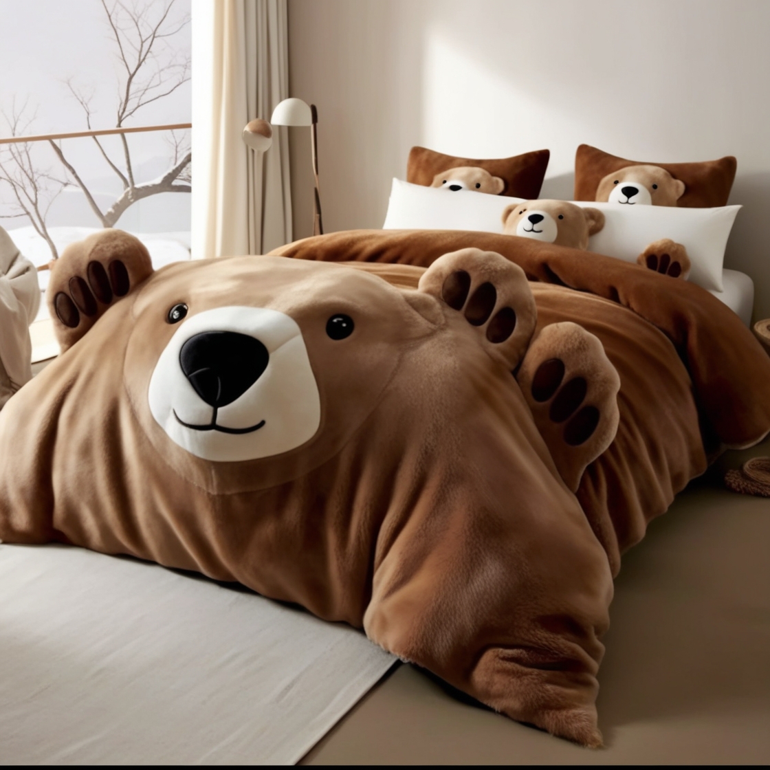 Cozy Up with Bear Bedding: The Ultimate Comfort for Nature Lovers