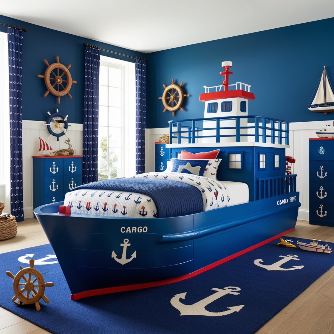 Sail Off to Dreamland: The Unique Charm of Cargo Ship Beds