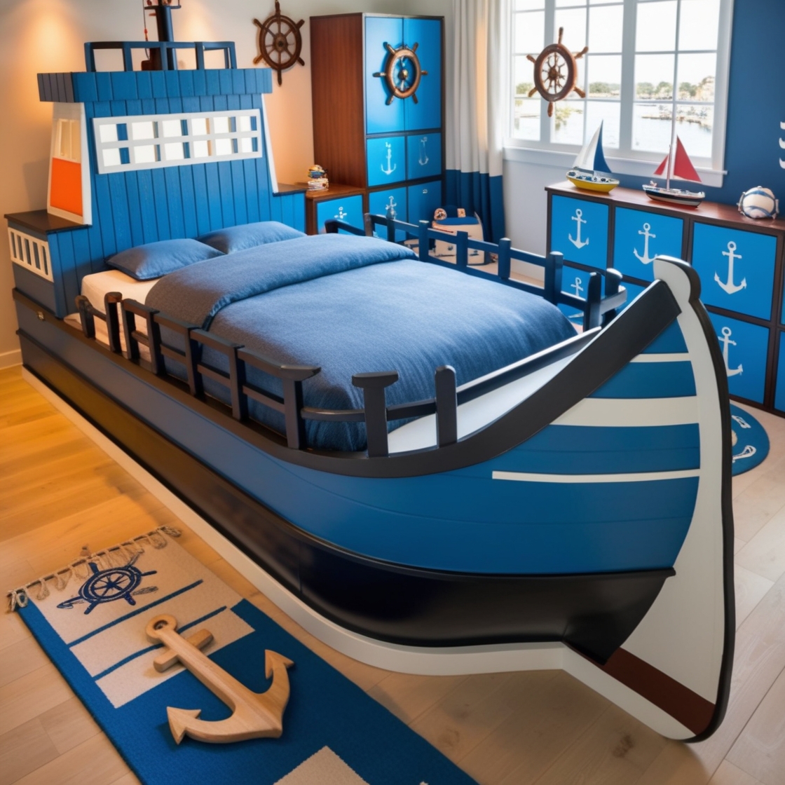 Sail Off to Dreamland: The Unique Charm of Cargo Ship Beds