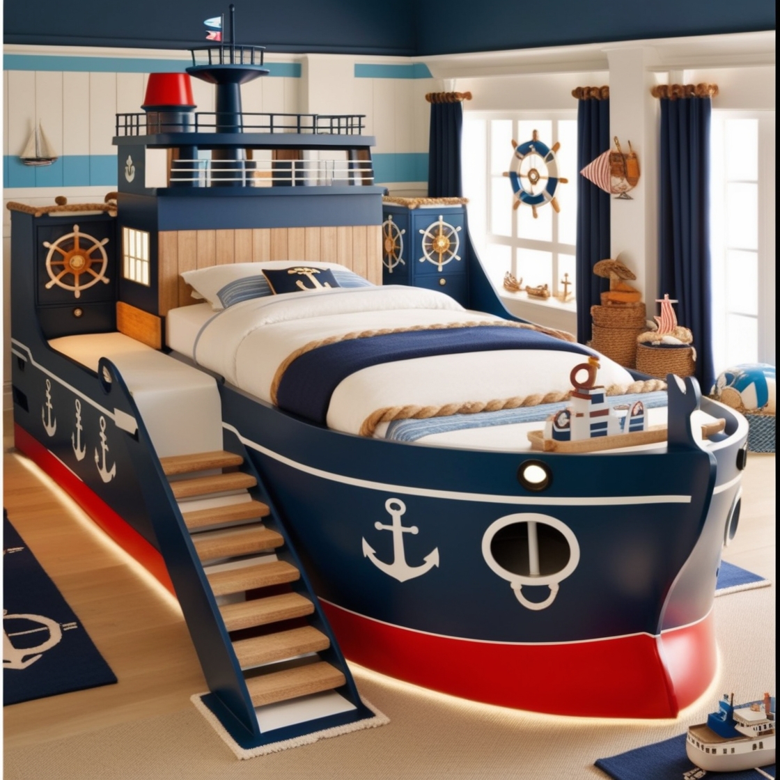 Sail Off to Dreamland: The Unique Charm of Cargo Ship Beds