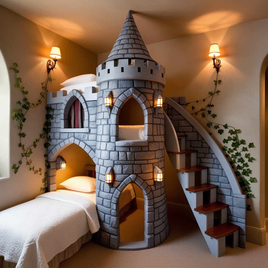 Castle Bunk Beds: Transform Your Child's Room into a Fairytale Kingdom