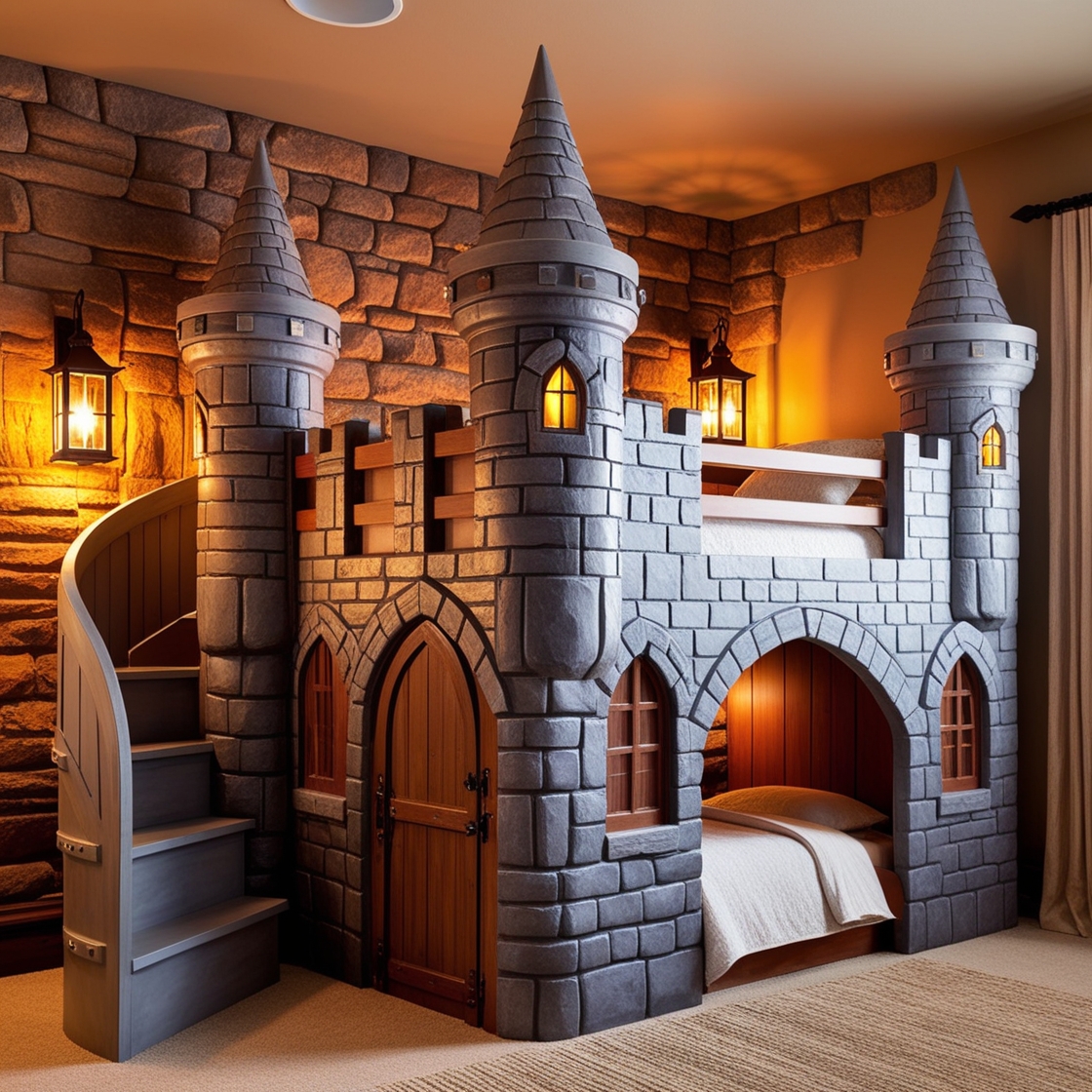 Castle Bunk Beds: Transform Your Child's Room into a Fairytale Kingdom