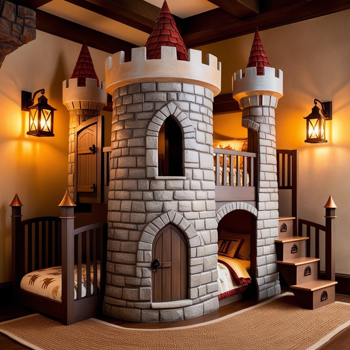 Castle Bunk Beds: Transform Your Child's Room into a Fairytale Kingdom