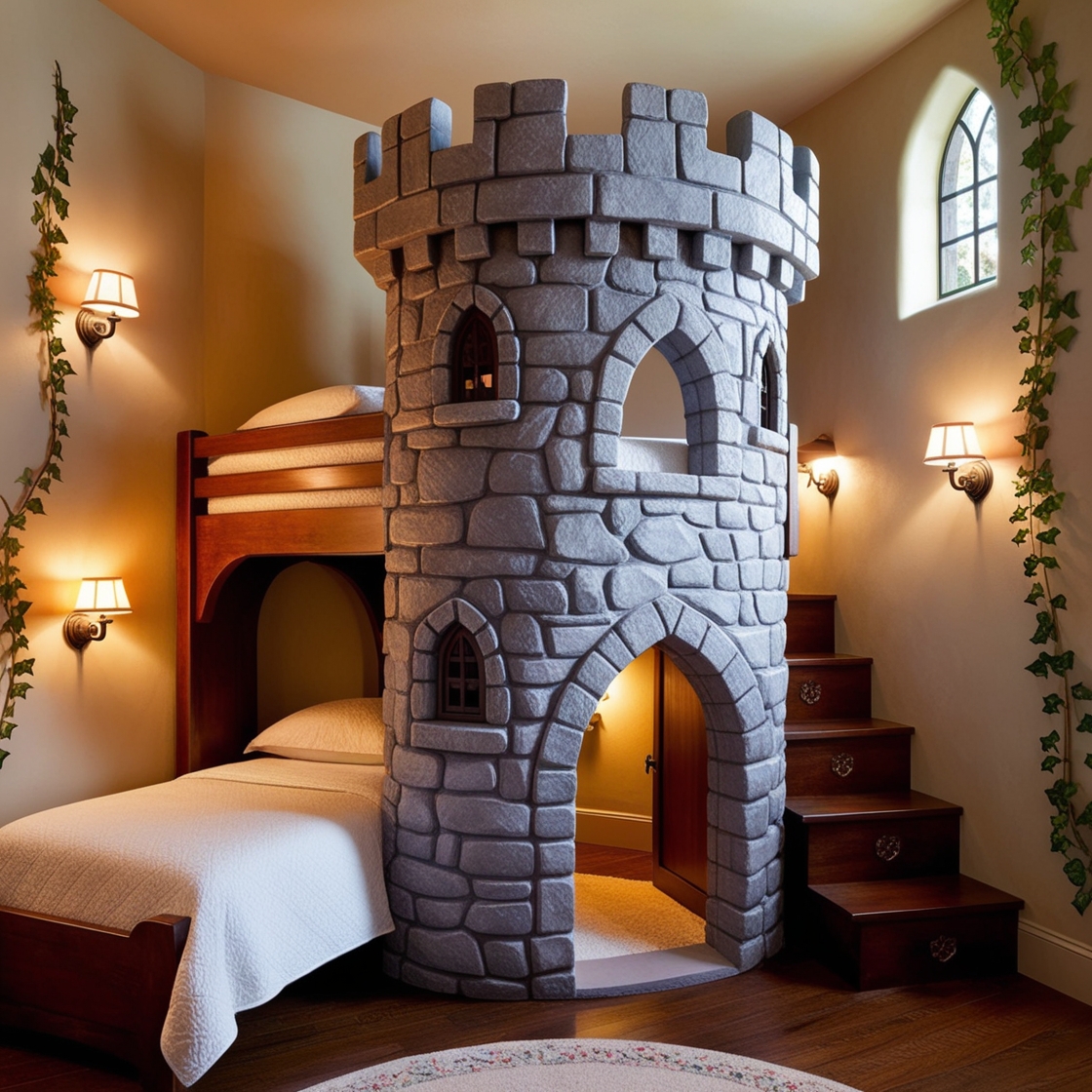 Castle Bunk Beds: Transform Your Child's Room into a Fairytale Kingdom