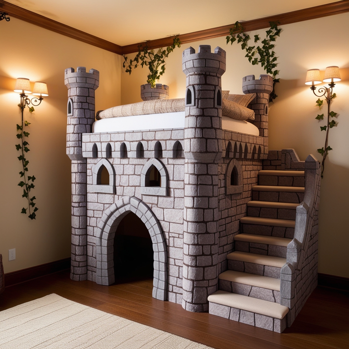 Castle Bunk Beds: Transform Your Child's Room into a Fairytale Kingdom