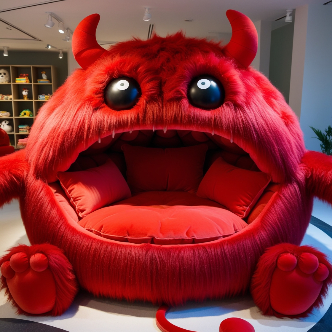 Unleash Dark Comfort: Transform Your Space with Demon Loungers