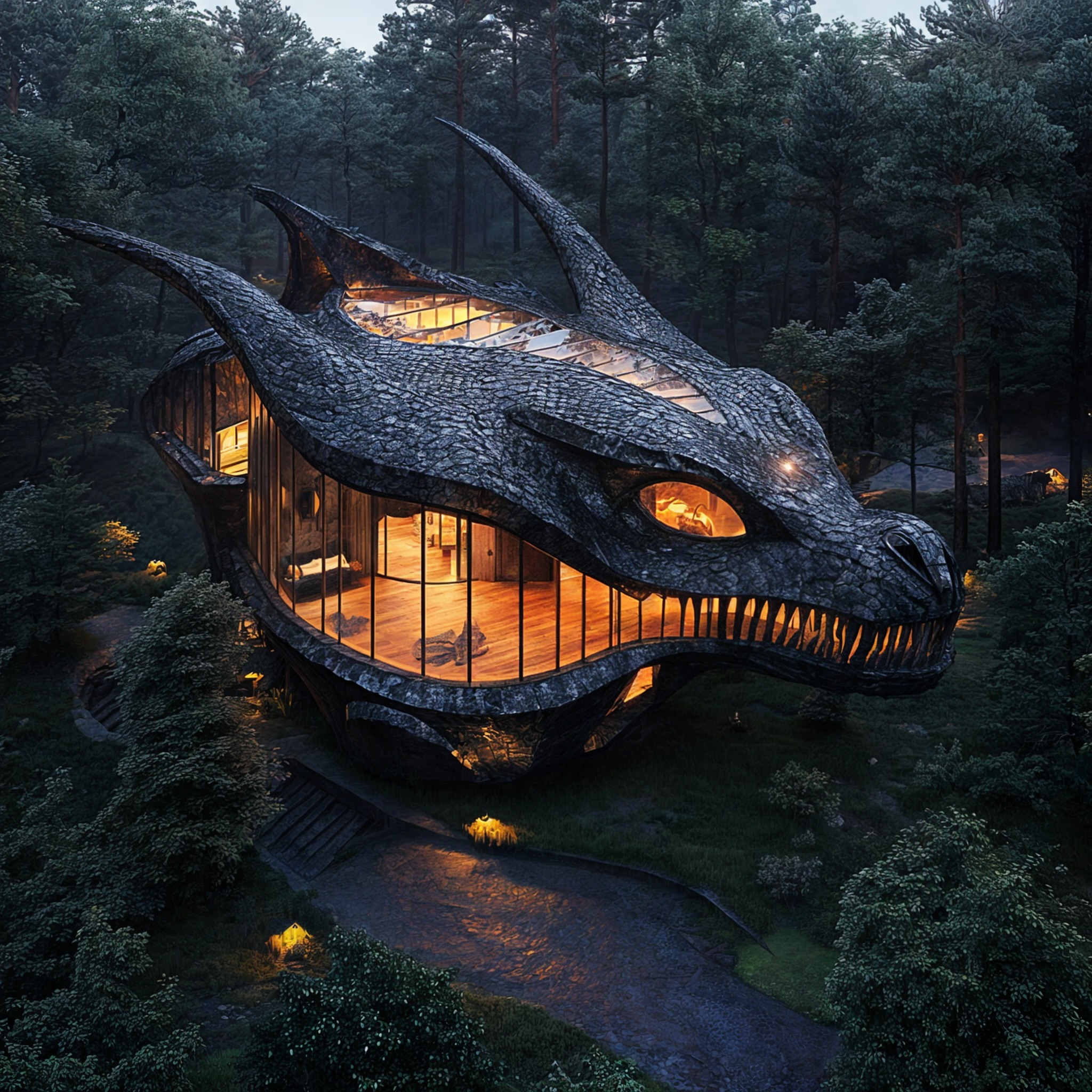 Embracing the Fantasy with Dragon House Design