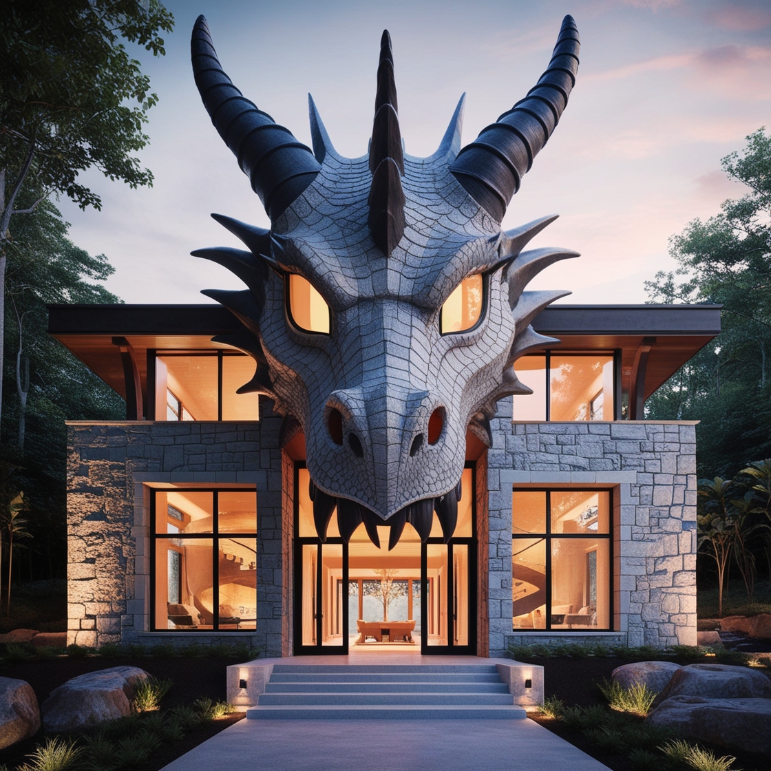 Key Elements and Features of Dragon House Design