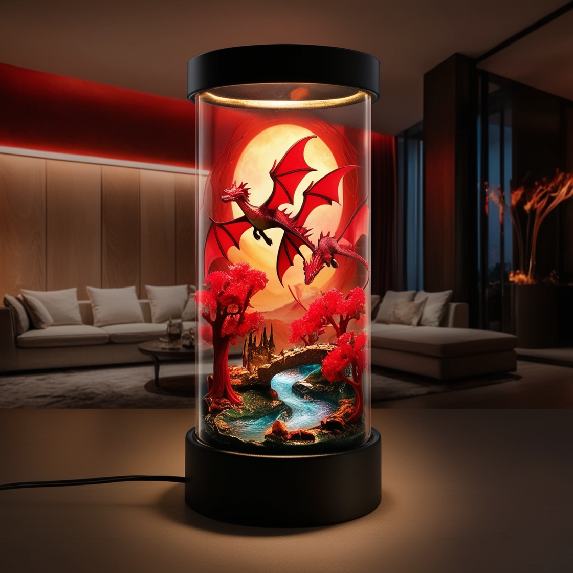 Unleash Majestic Ambiance: Transform Your Room with a Dragon Lamp