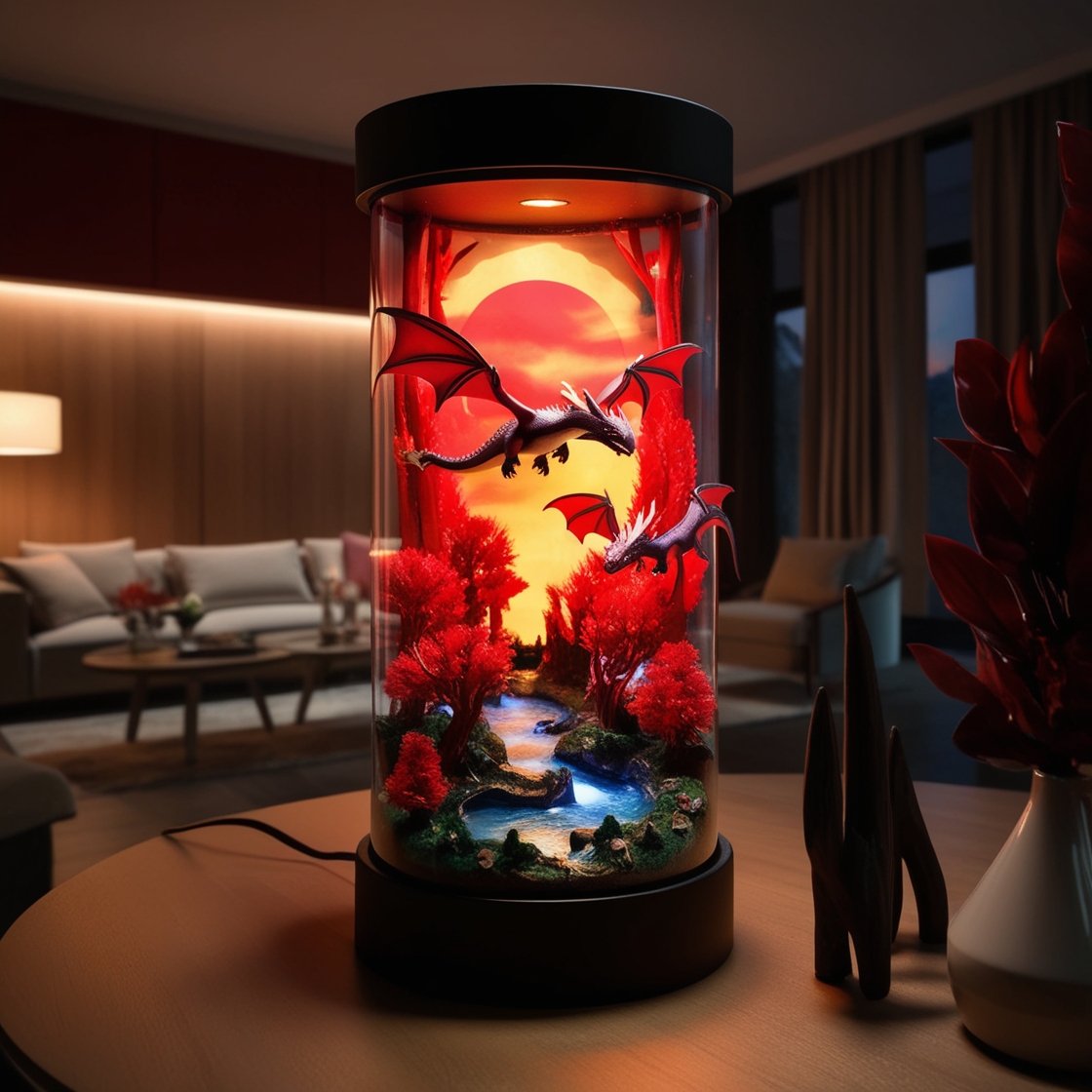 Unleash Majestic Ambiance: Transform Your Room with a Dragon Lamp