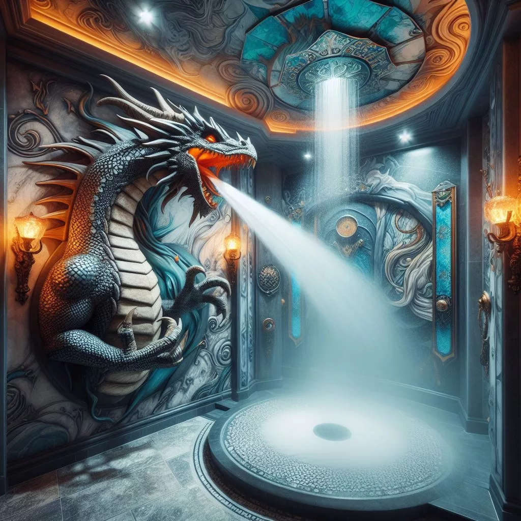 Setting Up Your Dragon Steam Shower