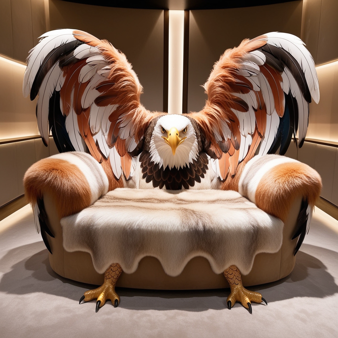 Eagle Loungers: Embrace Luxury with a Bold, Nature-Inspired Design