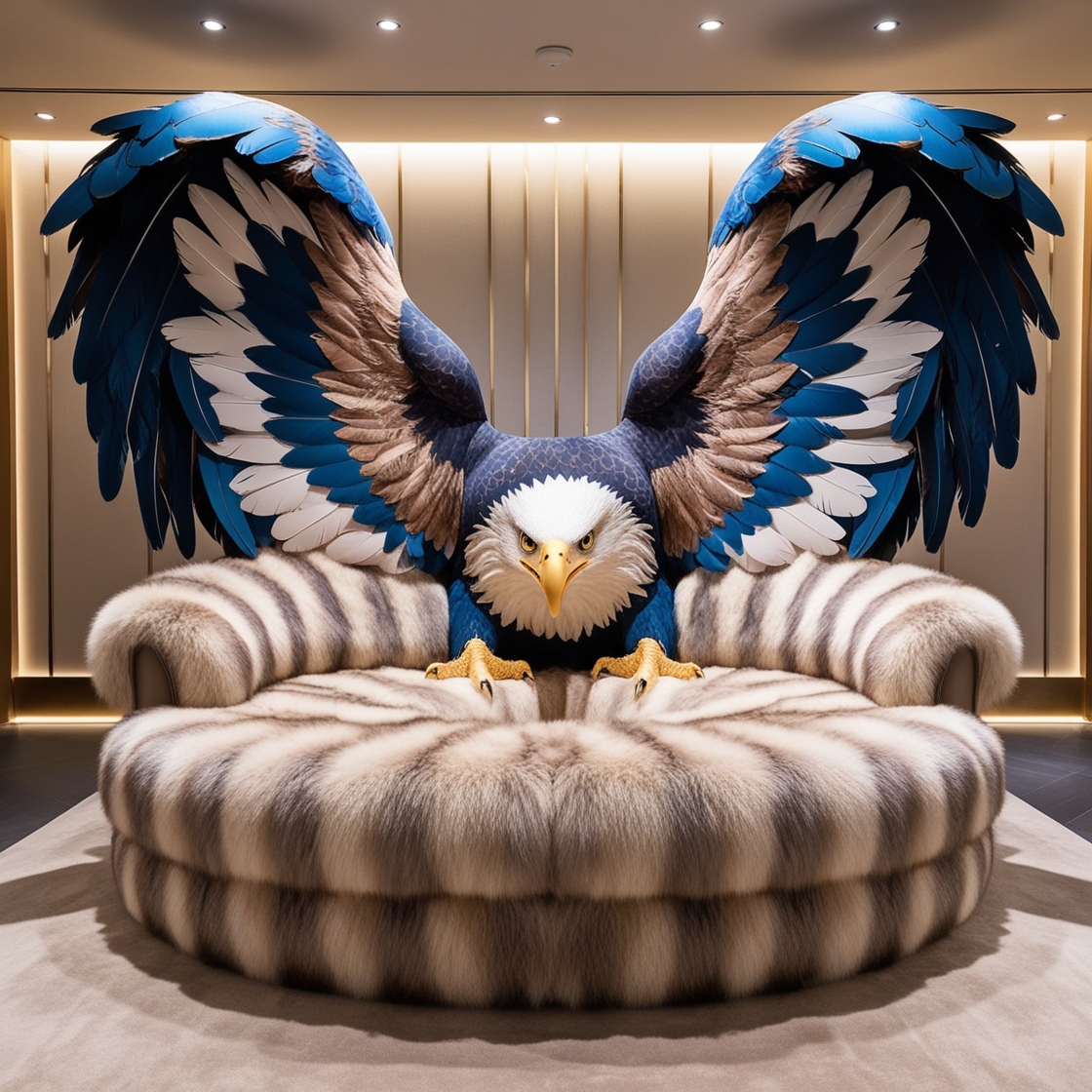 Eagle Loungers: Embrace Luxury with a Bold, Nature-Inspired Design