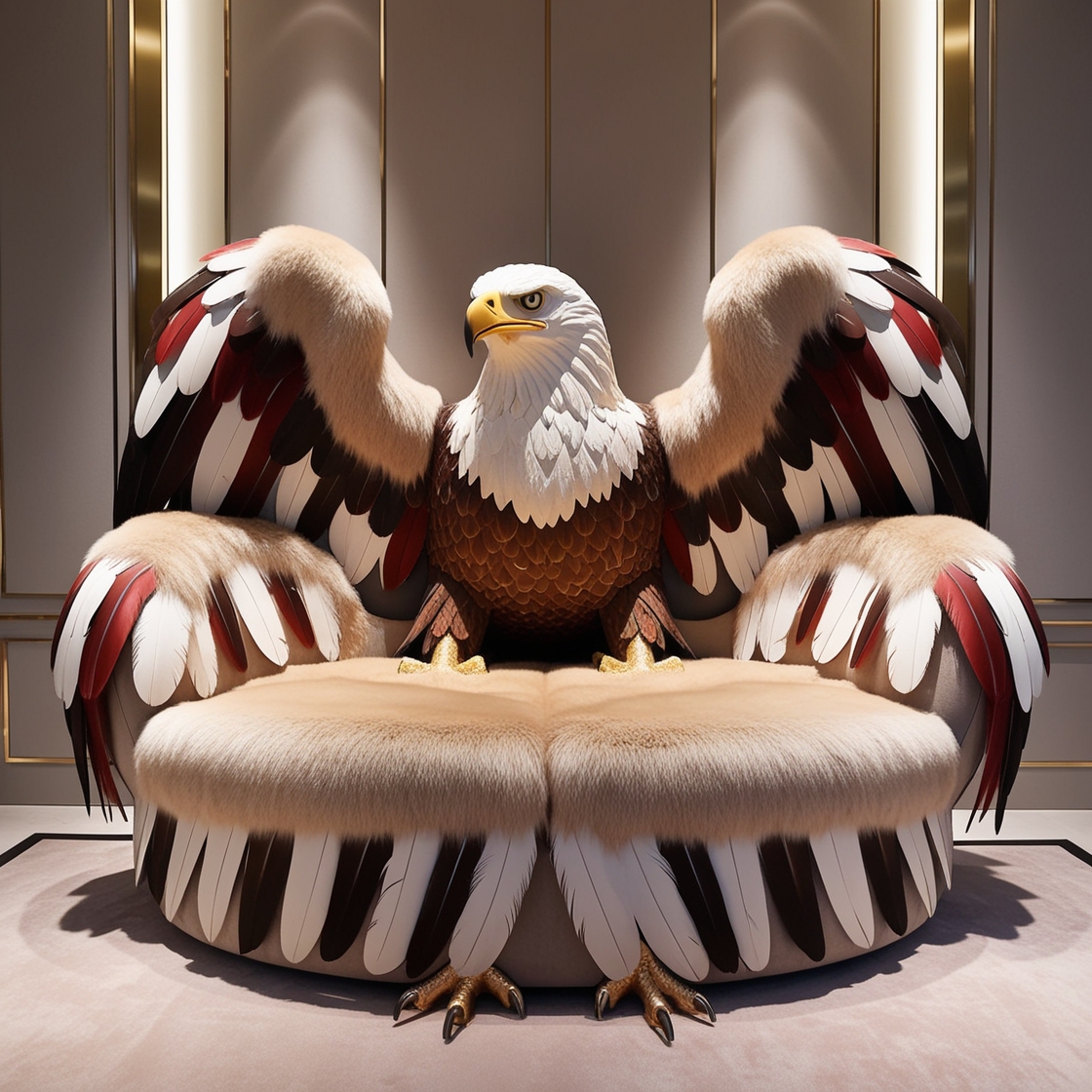 Eagle Loungers: Embrace Luxury with a Bold, Nature-Inspired Design