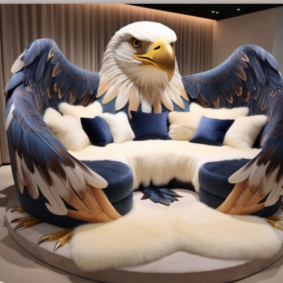 Eagle Loungers: Embrace Luxury with a Bold, Nature-Inspired Design