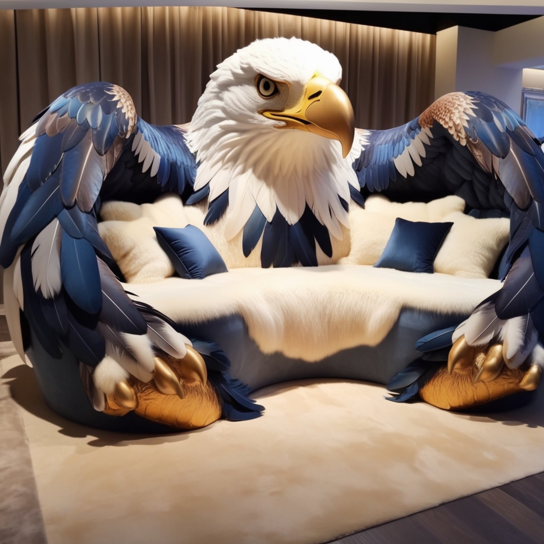 Eagle Loungers: Embrace Luxury with a Bold, Nature-Inspired Design