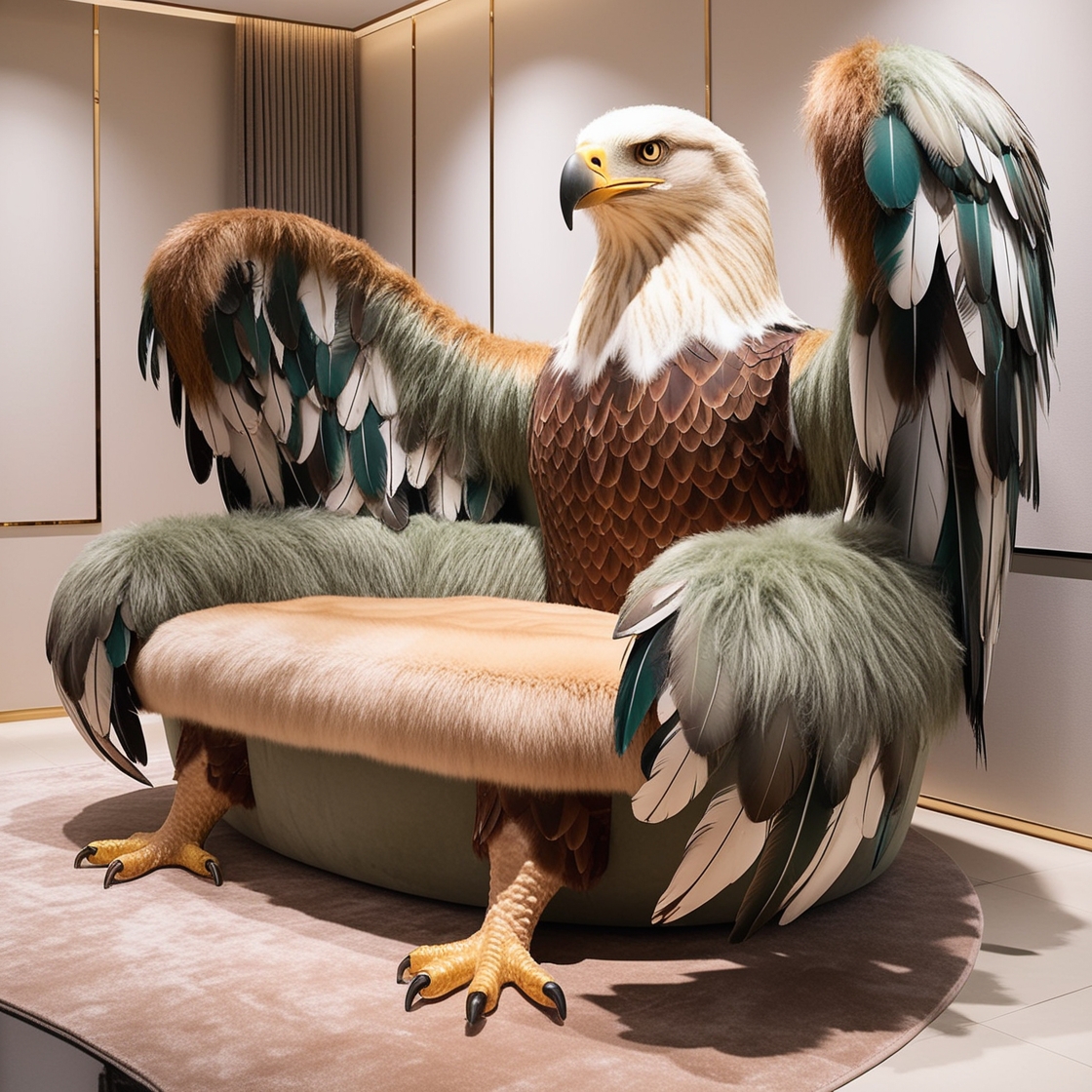 Eagle Loungers: Embrace Luxury with a Bold, Nature-Inspired Design