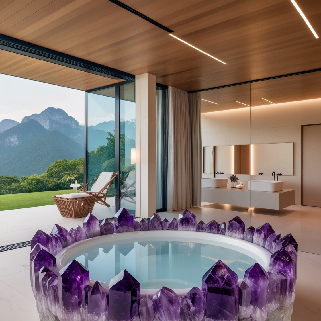 Bathe in Brilliance: The Exquisite Allure of Gem and Crystal Bathtubs