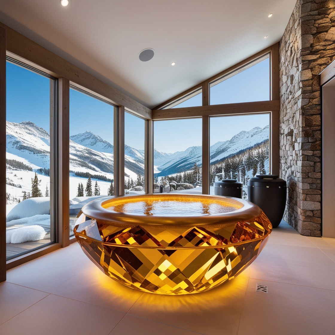 Bathe in Brilliance: The Exquisite Allure of Gem and Crystal Bathtubs