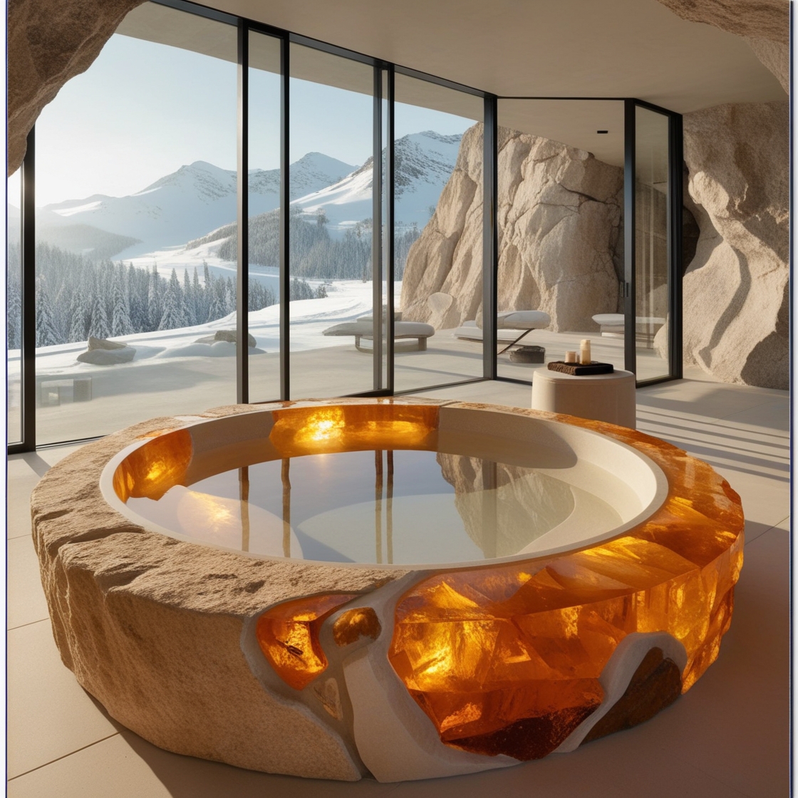 Bathe in Brilliance: The Exquisite Allure of Gem and Crystal Bathtubs