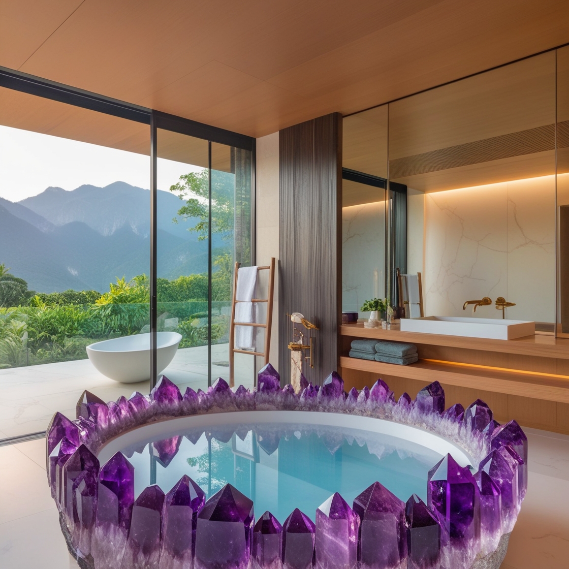 Bathe in Brilliance: The Exquisite Allure of Gem and Crystal Bathtubs