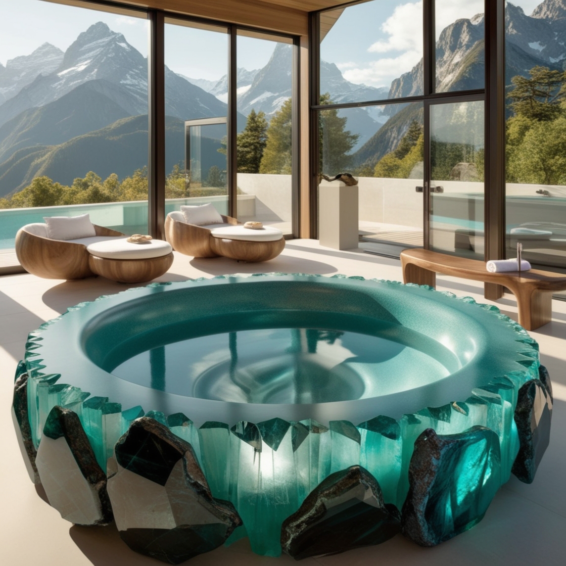 Bathe in Brilliance: The Exquisite Allure of Gem and Crystal Bathtubs